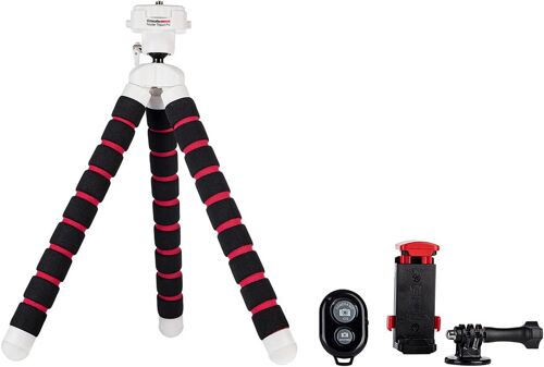 Spyder Tripod Pro-Un trépied Appareil Photo et Smartphone Flexible avec télécommande Universelle pour Une expérience Ultime de Capture Photo et vidéo en Main Libre