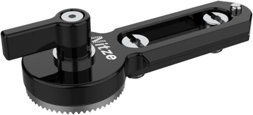 NATO Rail avec Arri Rosette, Dégagement Rapide NATO Rail en Alliage d'Aluminium avec Broche Anti-Off, Rail NATO Compatible avec Support d'Monitor NATO, EVF (3""/76mm) - N49-NR3