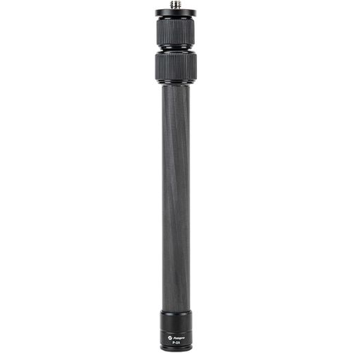 Tube d'extension de 64 cm - Colonne centrale en 3 parties en fibre de carbone pour appareil photo reflex numérique monopode - Charge maximale : 10 kg