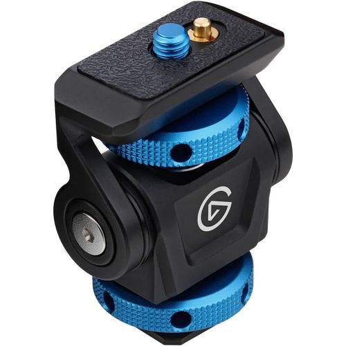 Cold Shoe ¿ Fixation réglable à filetage ¿"" pour d'éclairage, flash ou micro, compatible avec Key Light Mini, les supports d'éclairage et les trépieds, idéal pour la photo, vidéo