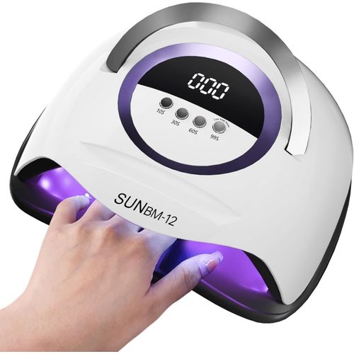 Lampe À Ongles Uv Led 300 W, Séchoir À Ongles Professionnel, Vernis À Ongles, Lampe Uv Avec 72 Perles, 4 Réglages De Minuterie, Capteur Automatique, Écran Lcd 