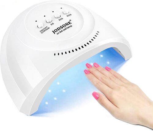 Lampe À Ongles Uv Led Avec 30 Perles Lumineuses Pour Vernis Gel, Capteur Automatique, 3 Minuteries, Lumière Led Pour Ongles En Gel 