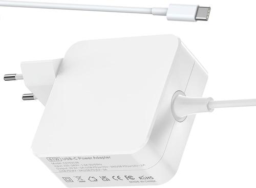 61W Chargeur Macbook, USB C Alimentation Ordinateur Portable pour MacBook Air/Pro 16/15/14/13 Zoll, Mac Book Air 2020/2019/2018, iPad Pro 12,9/11 Zoll, HP, Lenovo, Secteur Type C AC Adaptateur