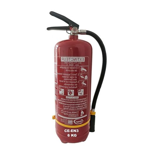 Extincteur 6KG Poudre classe CE-EN3