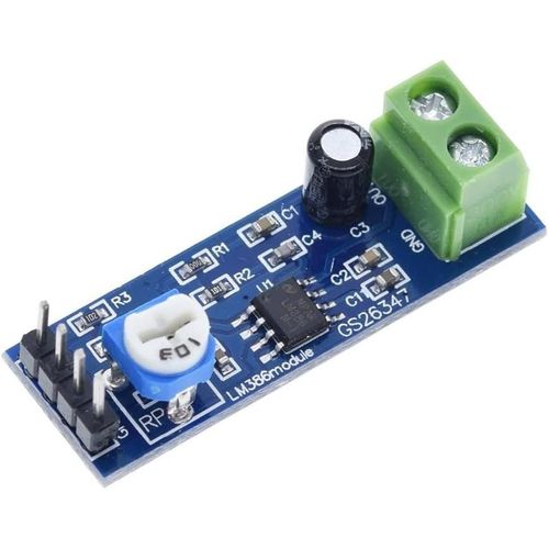 TIANYI-LM386 Module amplificateur Audio 200 Fois 5-12V 10K Résistance réglable