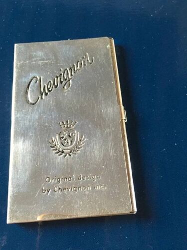 Porte Carte En Métal Brossé Chevignon