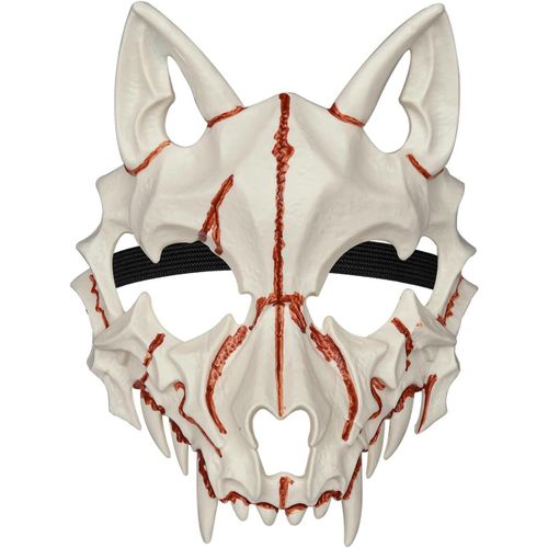 Kalanka-Masque Loup Realiste Masque Loup Garou Masque Halloween Adulte Femmes Hommes