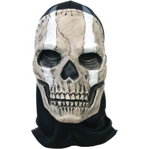Ghost Skull Face Mask All Latex Masque Unisexe Masques De Moto.[J532]