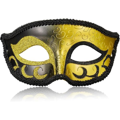 Masque De Bal Masqué Pour Homme,Masque Vénitien Rétro Pour Homme,Pour Halloween,Bal Masqué De Mardi Gras.[J405]