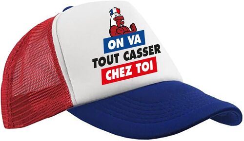 Supporteur Sportif Chapeau|Qualité Premium|Equipe De France|Champion Du Monde|Football|Rugby|Accessoire France|Cocorico|Cup®.[J422]