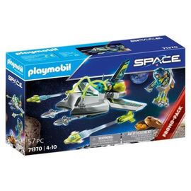 Playmobil Space 71370 - Spationaute Et Drone - Promo Pack