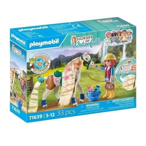 Playmobil Horses Of Waterfall 71639 - Ellie Avec Cheval