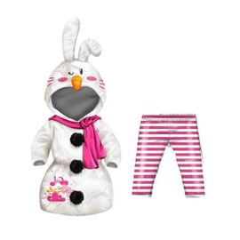Poupée - ZAPF CREATION - DOLLY MODA SCHNEEMANN 43C - Costume de neige - Leggings rayés - Accessoires inclus