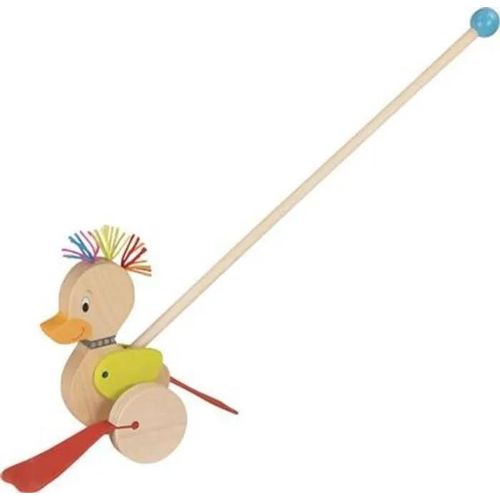 Animal à pousser - PETIT CANARD - Canard punk arc en ciel - Plastique - Pour enfants - 12 mois et plus