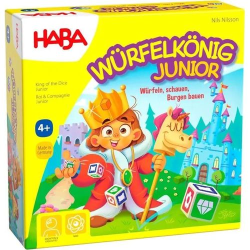 Jeu De Societe - Jeu De Plateau Haba - 1307126001 - Roi Des Dés Junior