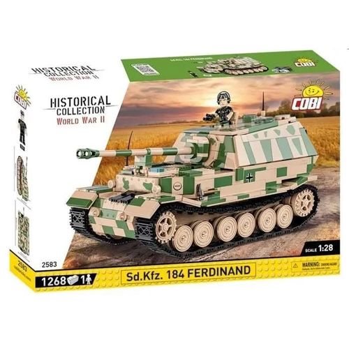 Maquette - COBI - SD.KFZ. 184 FERDINAND - Plastique - 258 pièces - À monter soi-même