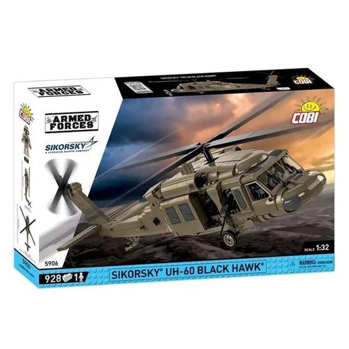 Jeu De Construction - Cobi - Sikorsky Uh-60 Black Hawk - 928 Briques - À Partir De 8 Ans - Mixte-Cobi
