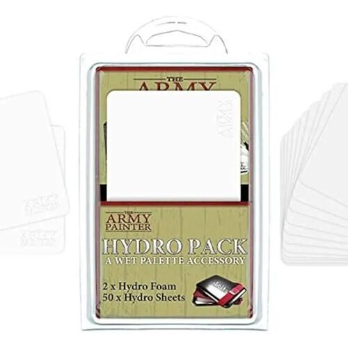 Recharge Pour Palette - The Army Painter - Hydro Pack - 50 Lingettes - 2 Éponges