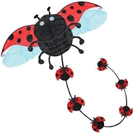 Cerf-Volant - Brookite Ladybird - Nylon De Spinnaker - Pour Enfants - 3 Ans Et Plus