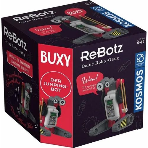 Mecanique - electronique Kosmos - 601867 - ReBotz - Buxy der Jumping-Bot: Experimentierkasten
