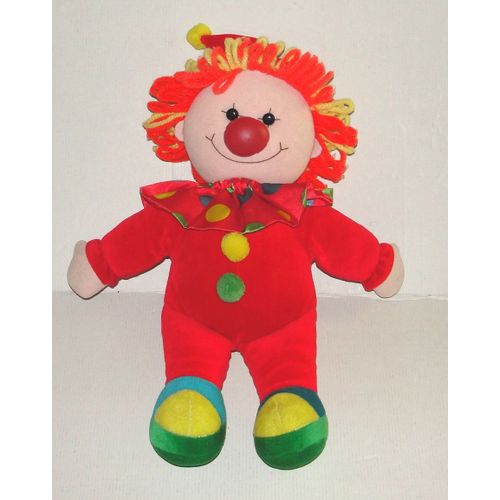 peluche clown jesty commonwealth toy vintage 90