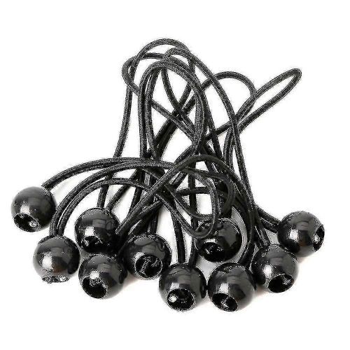 Lot De 50 Élastiques À Tête Sphérique En Plastique Pour Tente, Sangles Élastiques Pour Trampoline