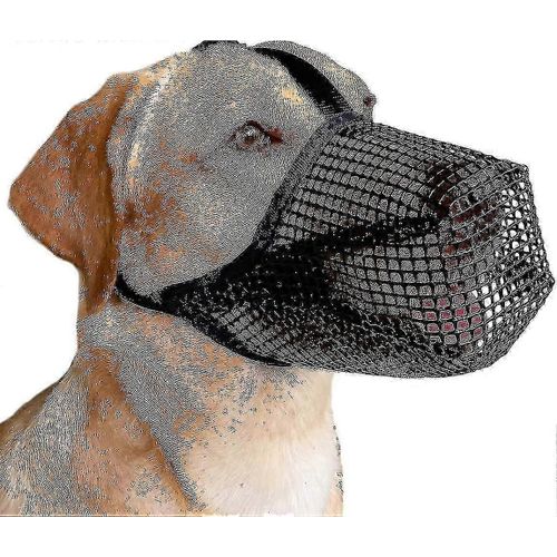 (Noir-Xl) Muselière Pour Chien, Muselière Souple Pour Chiens De Taille Moyenne Et Grande, Idéale Pour Éviter Les Morsures  