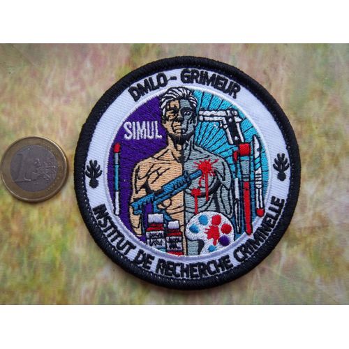Écusson Militaire Département Médecine Légale Et Odontologie (Dmlo) Gendarmerie