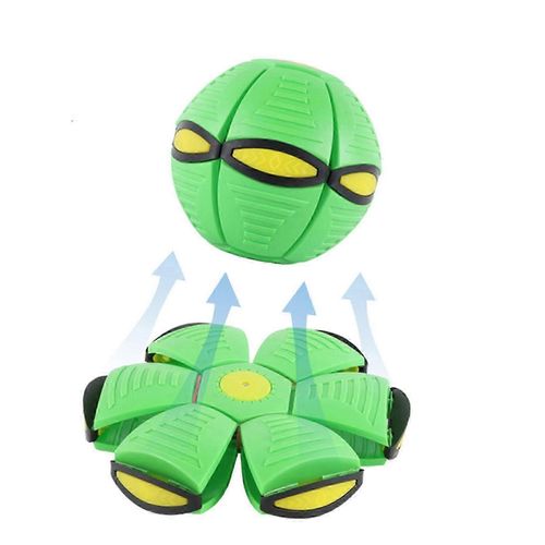 (Vert) Le Doggy Disc Ball Magic Ball Jouet pour chien Balles Interactives Décompression Jouets pour animaux de compagnie