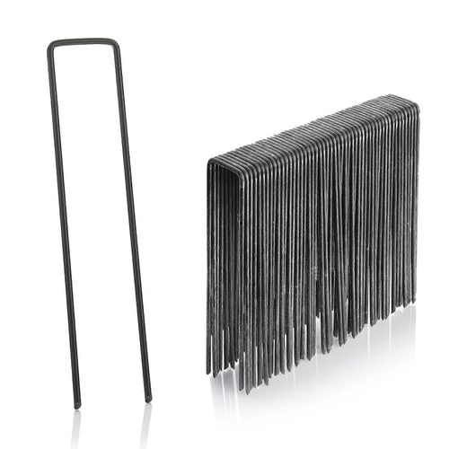 50 chevilles en acier de 3 mm, 150 mm de long, 40 mm de large