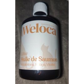 Huile De Saumon Chien Et Chat Weloca