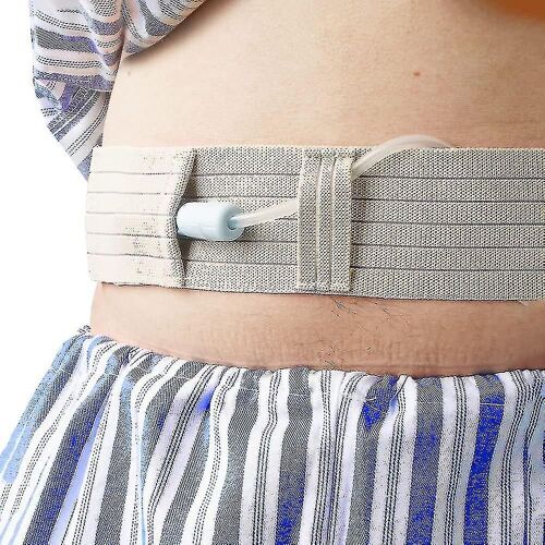Ceinture De Cathéter De Dialyse Péritonéale - Porte-Tube G Pour Hommes Et Femmes - Ceinture De Dialyse Abdominale Pour, G, Peg, J Tube Fixe - Accessoires De Dialyse (2pcs, S