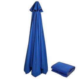 Housse De Rechange En Tissu Pour Parasol De Jardin De 3 M, 6/8 Bras, 300 Cm X 6 K, Bleu Marine