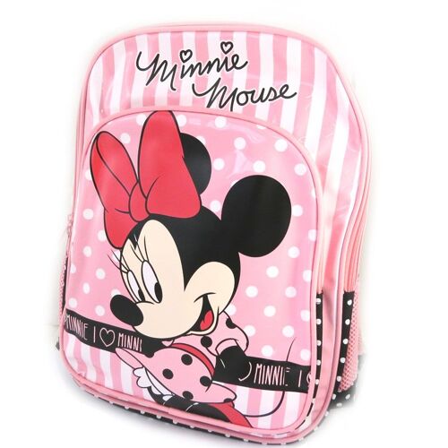Sac à dos double 'Minnie' rose (40 cm)
