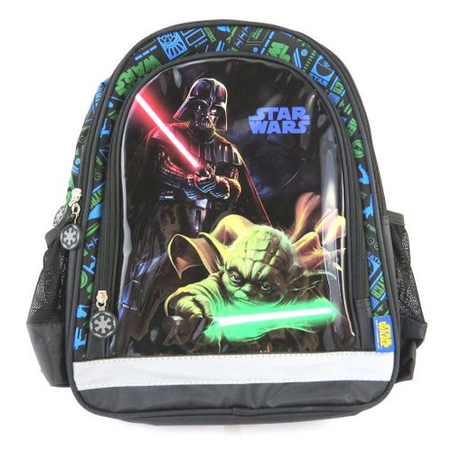 Sac à dos double 'Star Wars' noir vert (39x35x14 cm)