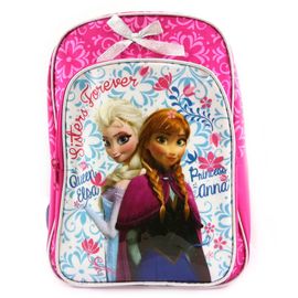 Sac à Dos 'Frozen - Reine des Neiges' rose blanc (34x26x11 cm)