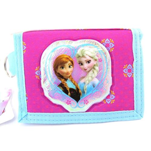Portefeuille ' Frozen - Reine des Neiges' rose bleu