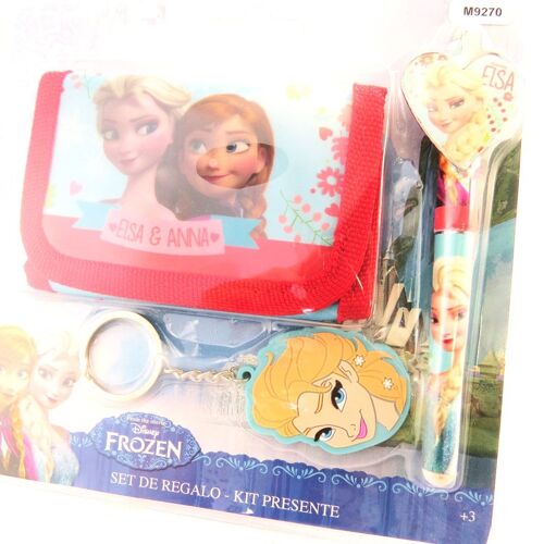 Set portefeuille ' Frozen - Reine des Neiges' (3 pièces)