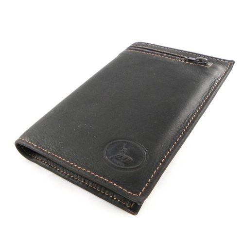 PROMOTION ! Portefeuille Cuir 'Frandi' marron authentique