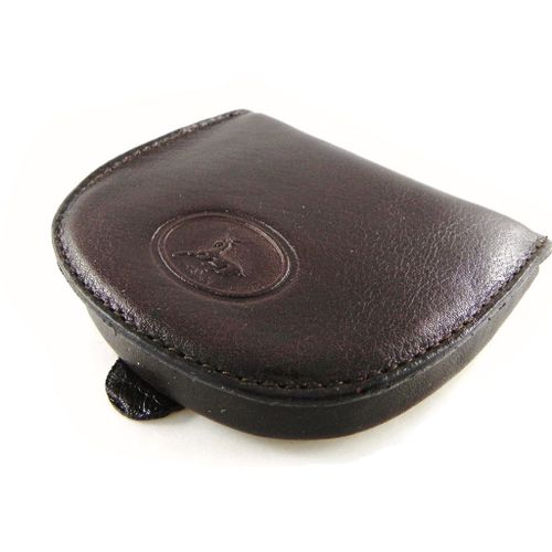 PROMOTION ! Porte-monnaie Cuir 'Frandi' marron dakota