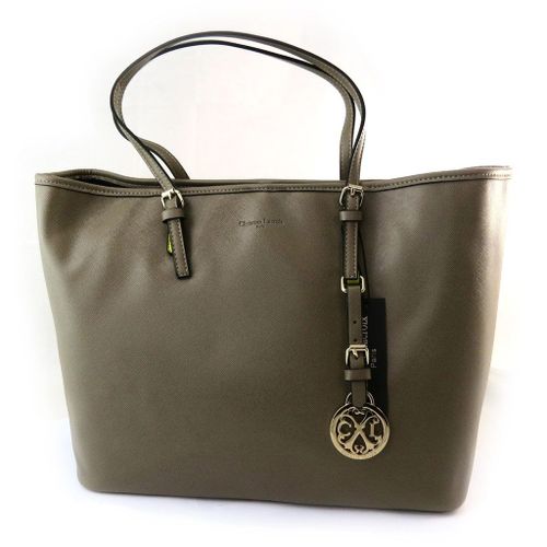 Sac créateur 'Christian Lacroix' taupe