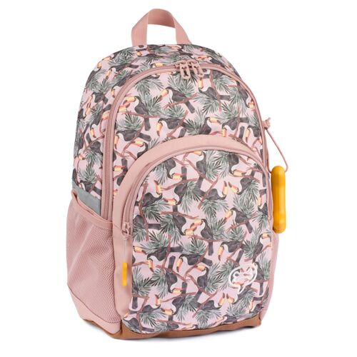 PROMOTION ! Sac à dos 'Stones and Bones' rose marron (toucan) - 40x29x17 cm