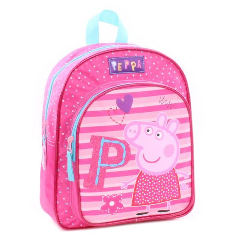 PROMOTION ! Sac à dos créateur 'Peppa Pig' rose - 31x25x9 cm