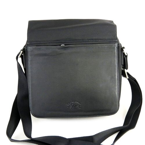Sac Homme 'Lafayette' noir - 27x26x7 cm
