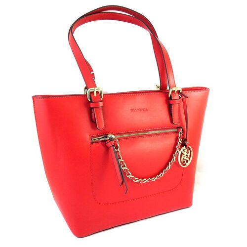 Sac shopping 'Romy' rouge