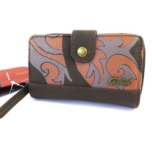 PROMOTION ! Portefeuille 'Gabol' taupe (15x9x2. 5 cm)
