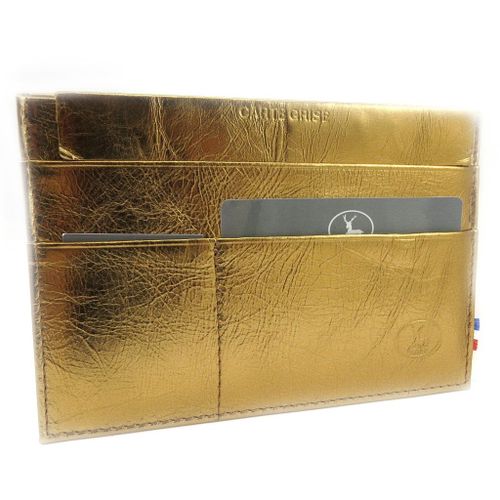 Porte Papiers de voiture Cuir 'Frandi' bronze (ultra plat)