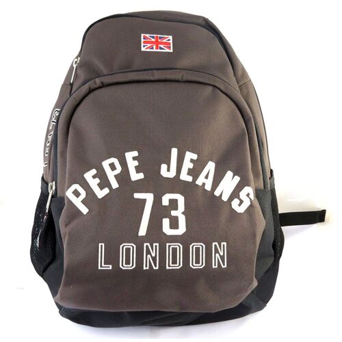 Sac à dos double 'Pepe Jeans' marron (46x33x16 cm)
