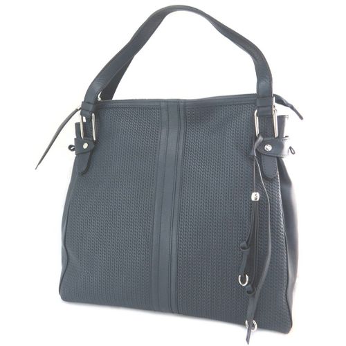 PROMOTION ! Sac cuir 'Gianni Conti' marine - 36x34x12 cm