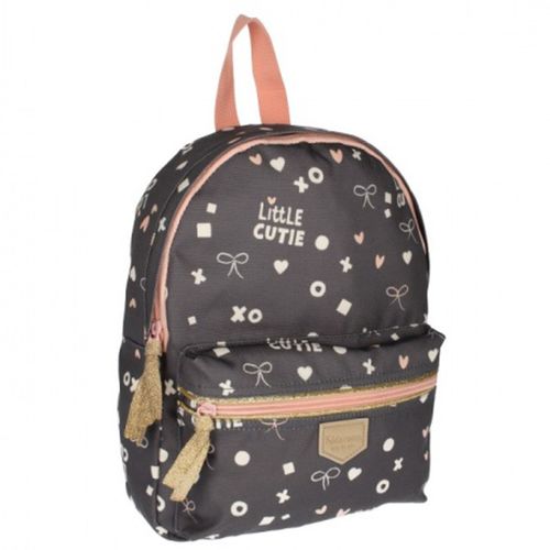 PROMOTION ! Sac à dos créateur 'Milky Kiss' taupe rose (little cutie) - 31x23x9 cm